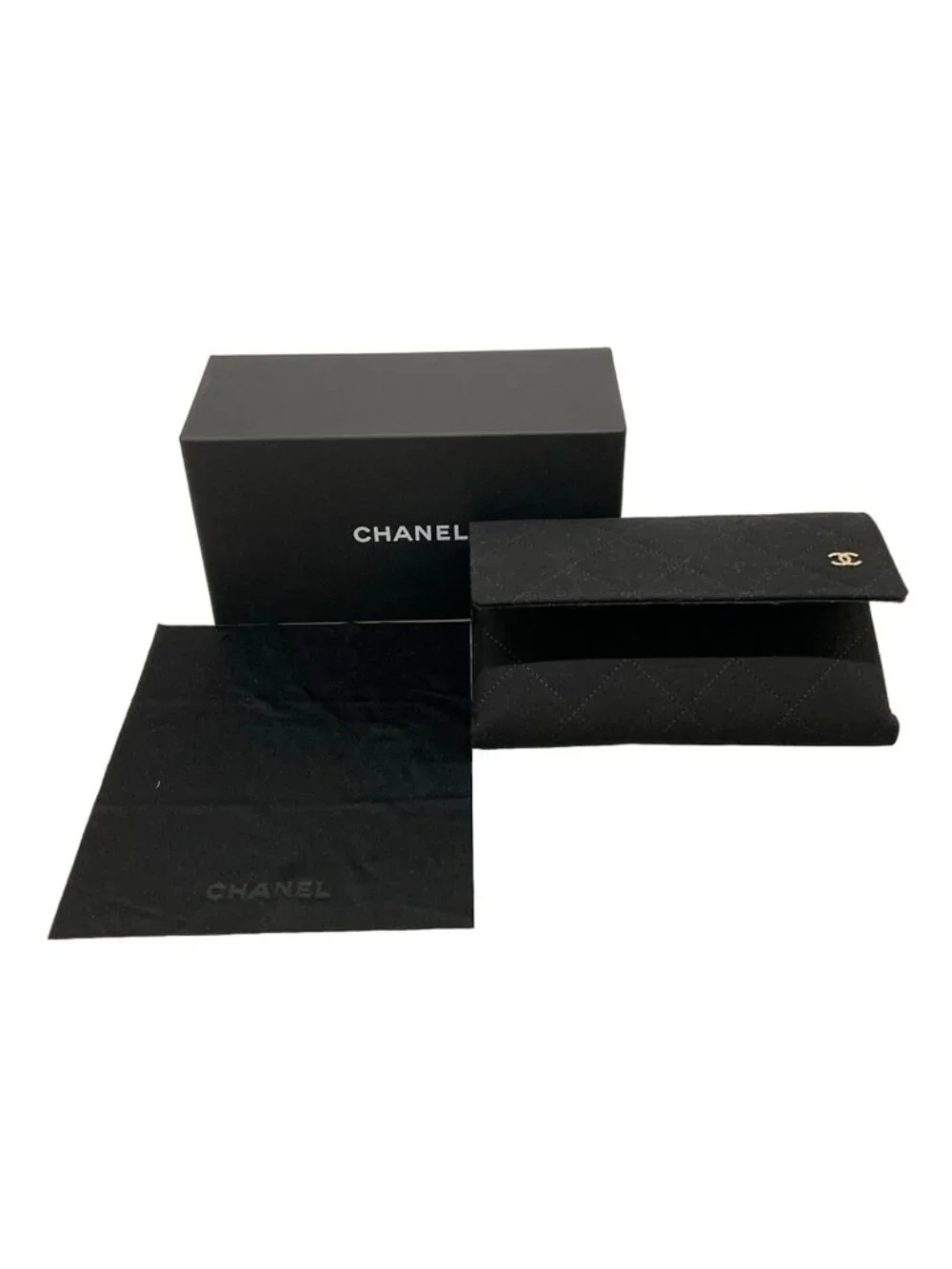 Chanel Sunglasses Black Rhinestone Eyewear